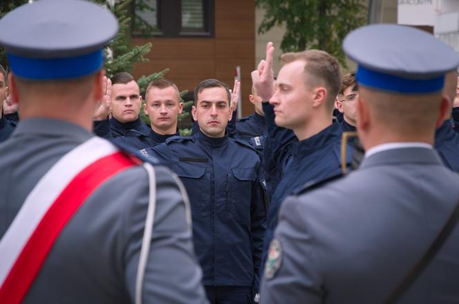 Nowi funkcjonariusze podlaskiej policji