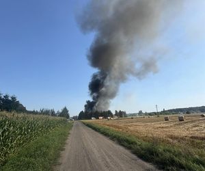 Pożar pod Ciechocinkiem