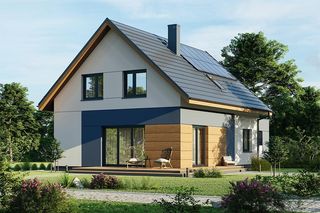 Domy z poddaszem użytkowym