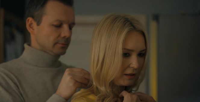 	Barwy szczęścia odc. 3199. Bruno (Lesław Żurek), Karolina (Marta Dąbrowska)