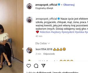 Wybory Prezydenckie 2025: Jak głosują gwiazdy? Anna Popek