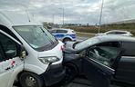 Czołowe zderzenie w Święciechowie. Jedna osoba zabrana do szpitala