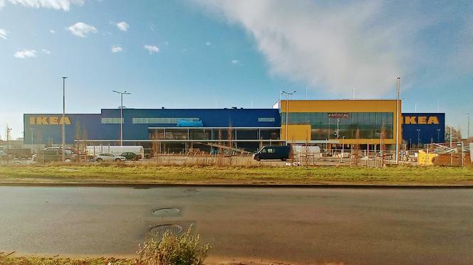 Budowa sklepu IKEA w Szczecinie - grudzień 2020