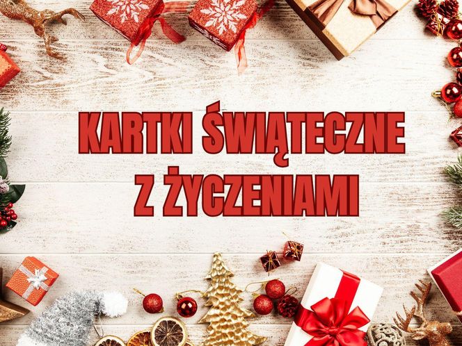 kartki świąteczne z życzeniami