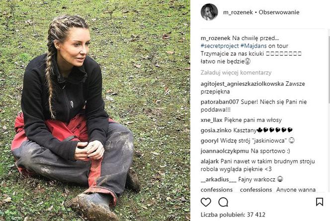 Małgorzata Rozenek i jej secretprojekt