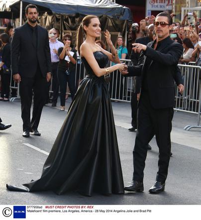 Brad Pitt zaatakowany na premierze Maleficent (Angelina Jolie)