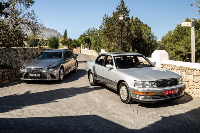 Lexus LS - pierwsza i piąta generacja