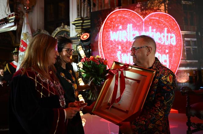 Owsiak uhonorowany w Gdańsku