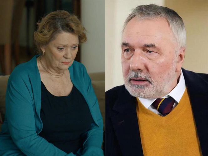 Barwy szczęścia, odcinek 3201: Józefina (Elżbieta Jarosik), Andrzej (Leon Charewicz) 