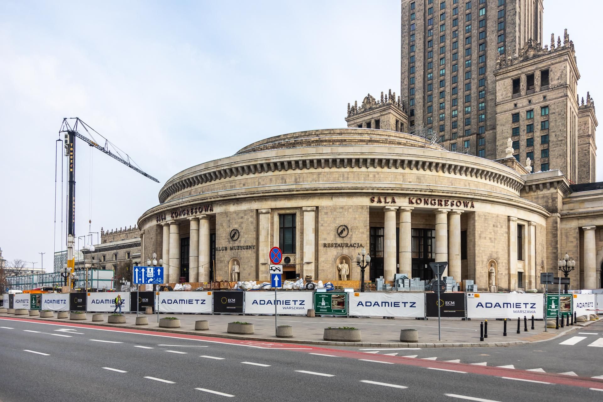 Sala Kongresowa w Warszawie
