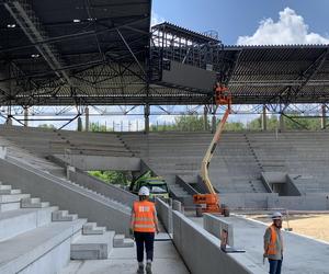 Stadion Miejski w Katowicach jest na ukończeniu. Najnowsze zdjęcia z czerwca