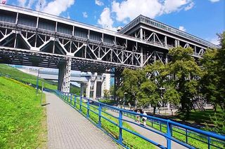 Podnośnie dla statków w Niederfinow