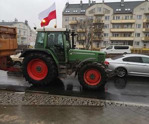 Protest rolników w Toruniu [9.02.2024]