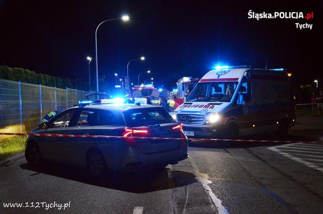 Śmiertelny wypadek w Tychach, nie żyje motocyklista