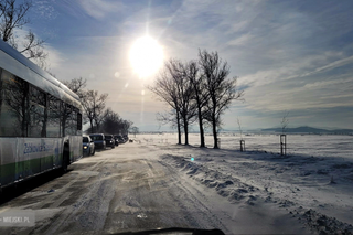 Ciężarówki blokują główne trasy na Dolnym Śląsku. Potężne korki na DK8 i DK35