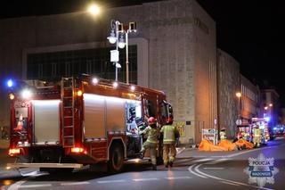 Ćwiczenia służb w radomskim teatrze