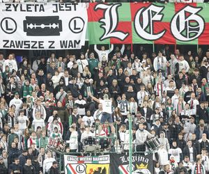 Legia Warszawa - Lech Poznań: Zdjęcia kibiców z klasyku i 13. kolejki PKO BP Ekstraklasy