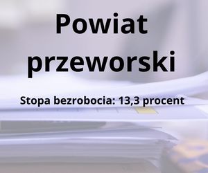 Tu na Podkarpaciu jest najwyższe bezrobocie