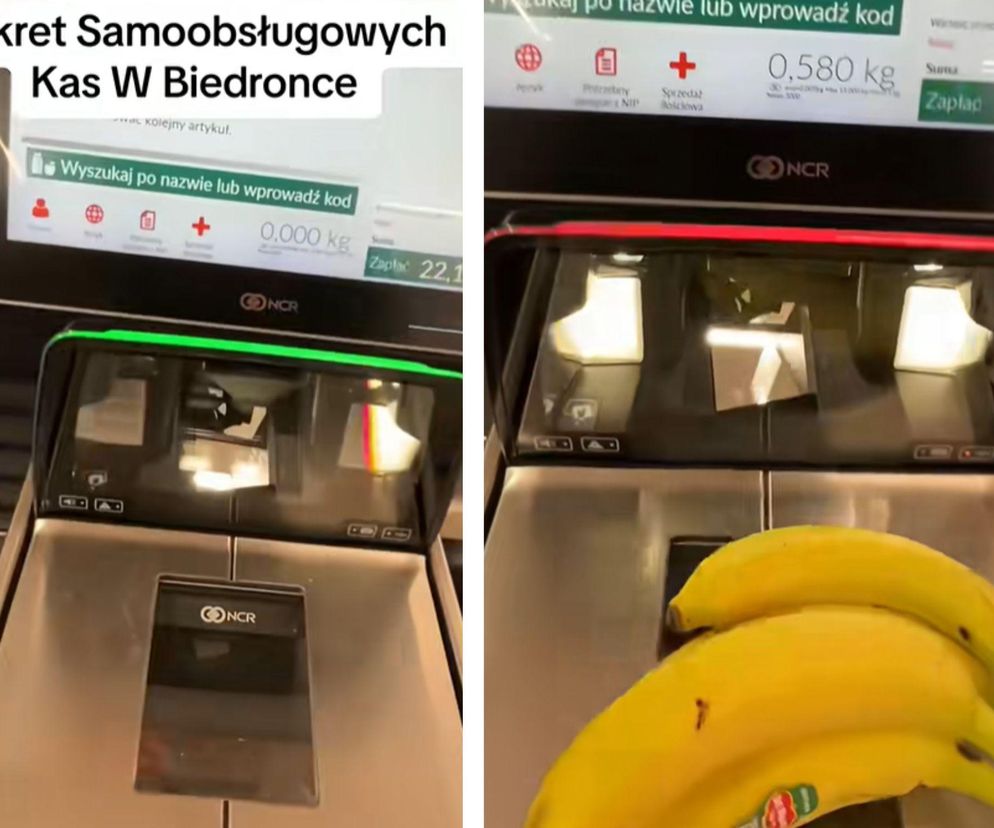 Nieznana funkcja kas samoobsługowych w Biedronce? W sieci pojawiło się nagranie