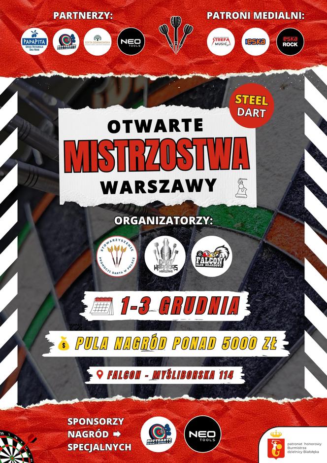 I Otwarte Mistrzostwa Warszawy w darta