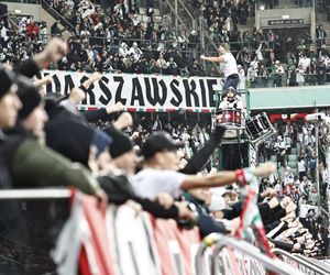 Legia Warszawa - Lech Poznań: Zdjęcia kibiców z klasyku i 13. kolejki PKO BP Ekstraklasy