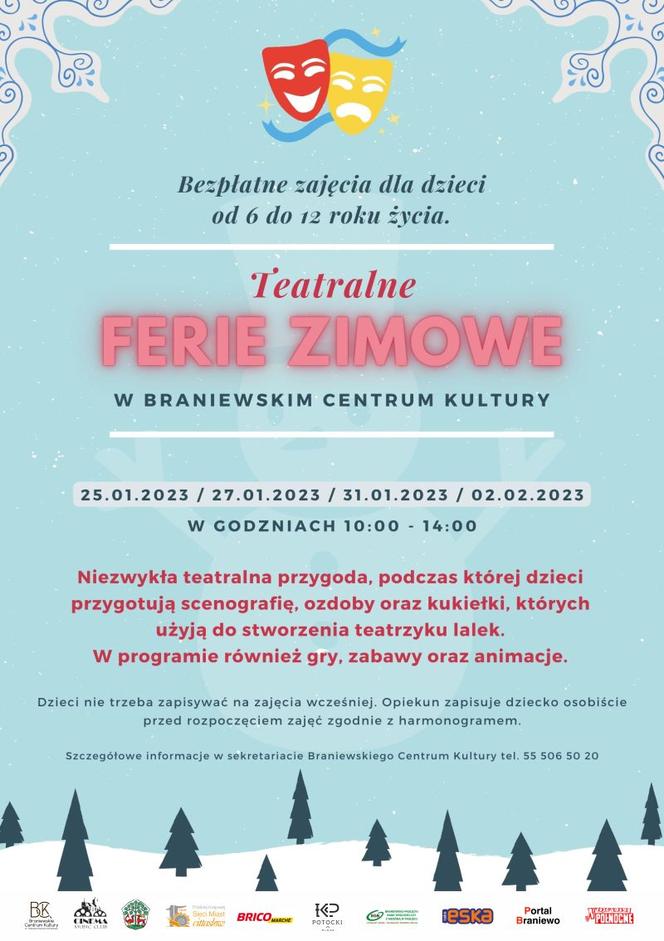  Ferie z Braniewskim Centrum Kultury w teatralnym klimacie