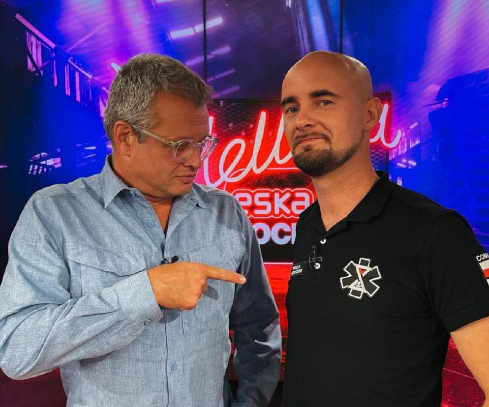 Damian Duda - medyk pola walki w “Mellinie” w Esce ROCK!