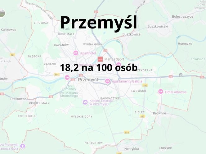 Tu na Podkarpaciu mieszkają najlepiej wykształceni bezrobotni