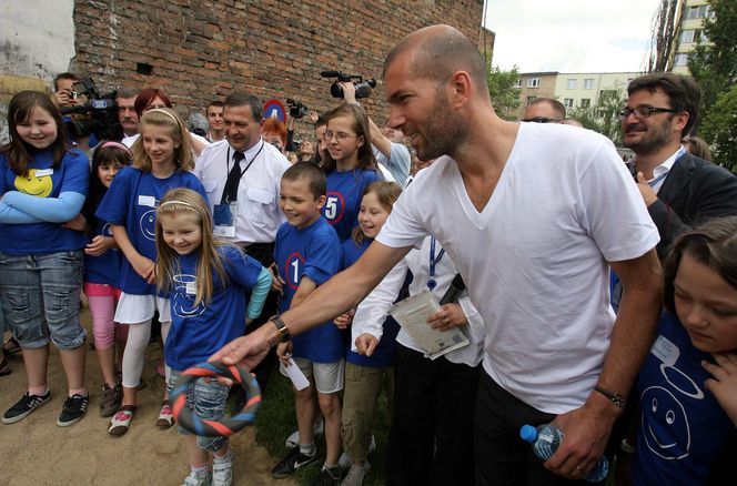 Zinedine Zidane na Pradze-Północ