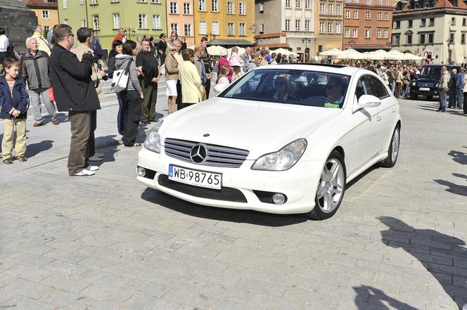 Parada Mercedesów w Warszawie 