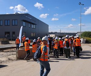 Budowa stacji postojowo-technicznej Mory (sierpień 2025)