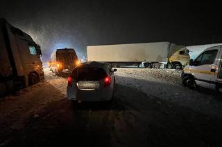 Ciężarówka zablokowała autostradę A4. Utrudnienia trwały kilka godzin
