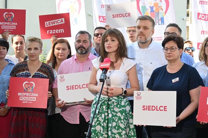 Kotuń, Siedlce i Sokołów Podlaski - wizyta polityków partii Razem i Nowej Lewicy
