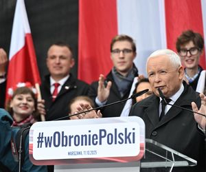 Kaczyński bezpardonowo uderza! Precz z Tuskiem