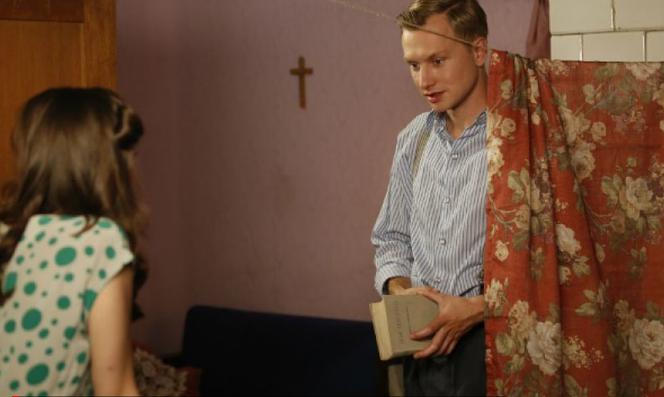 Czas honoru 6 sezon odc. 71. Michał (Jakub Wesołowski), Lena (Agnieszka Więdłocha)
