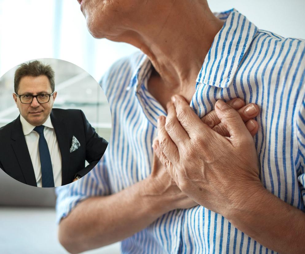 Ból głowy, stawów, problemy z żołądkiem. To mogą być objawy zawału - ostrzega prof. Robert Gil