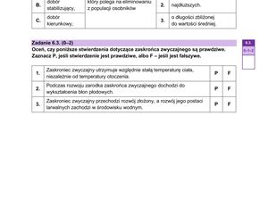 Matura 2025 - biologia