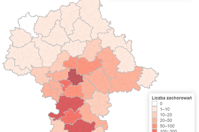 Koronawirus na Mazowszu- powstała interaktywna mapa COVID-19