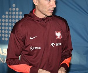 Lewandowski poszedł na badania po konferencji kadry