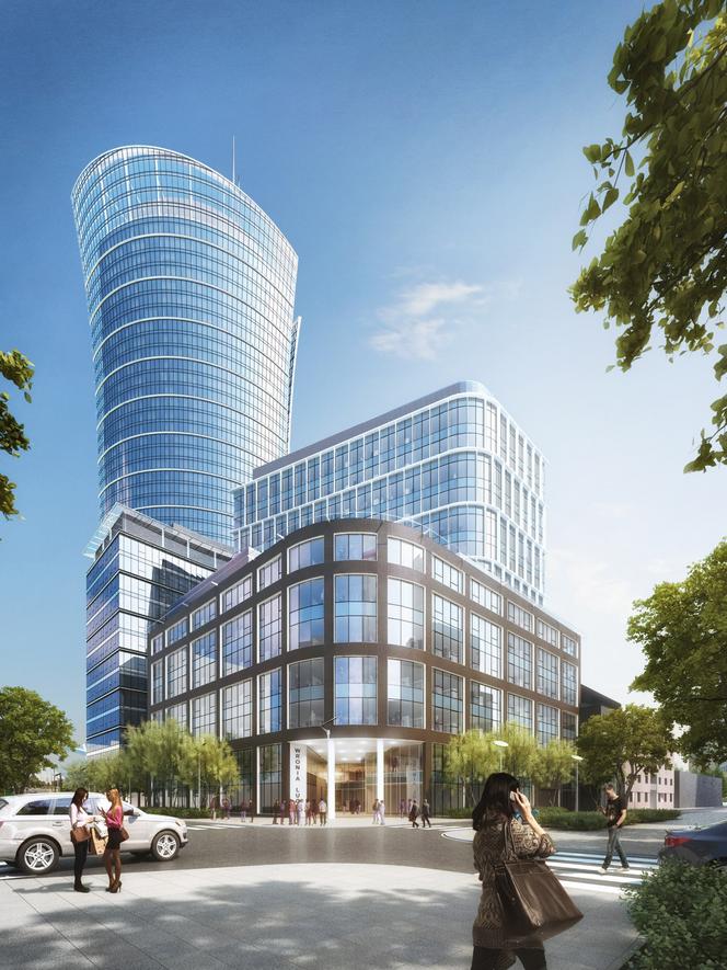 Nowy biurowiec Ghelamco powstanie tuż obok Warsaw Spire