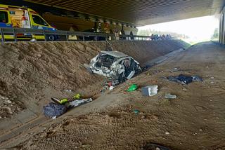 Śmiertelny wypadek na autostradzie A4