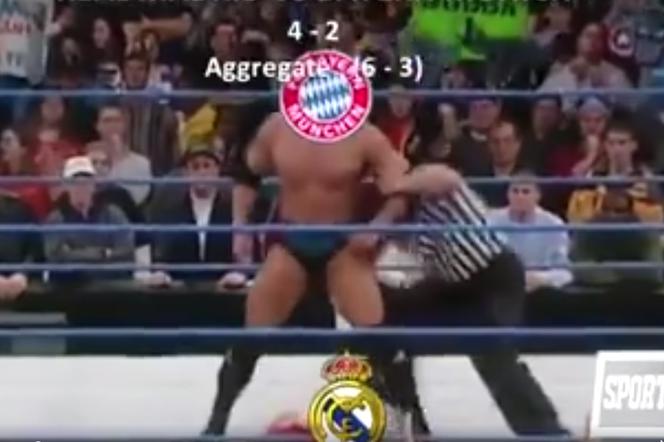 Parodia meczu Real - Bayern