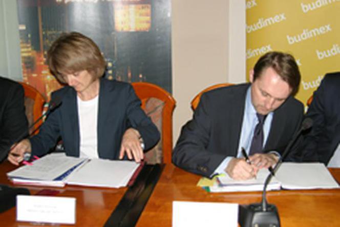 PNI i Budimex podpisanie umowy o sprzedaży