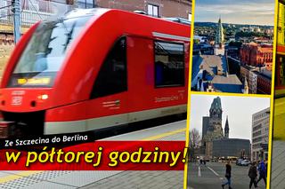 Ze Szczecina do Berlina w półtorej godziny. Polska część linii kolejowej też doczeka się modernizacji