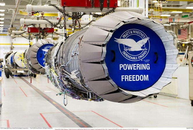 Silnik F135 stosowany w F-35