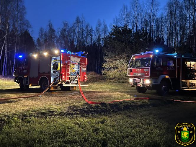 Potworny pożar domu w Majdanie. Dwie osoby nie żyją 