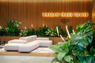 Nowa aranżacja lobby WTT Warsaw Trade Tower. Projekta lobby MIXD 