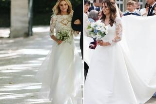Porównaliśmy suknie ślubne córek premierów. Kasia Tusk i Ola Morawiecka postawiły na ten sam styl! 