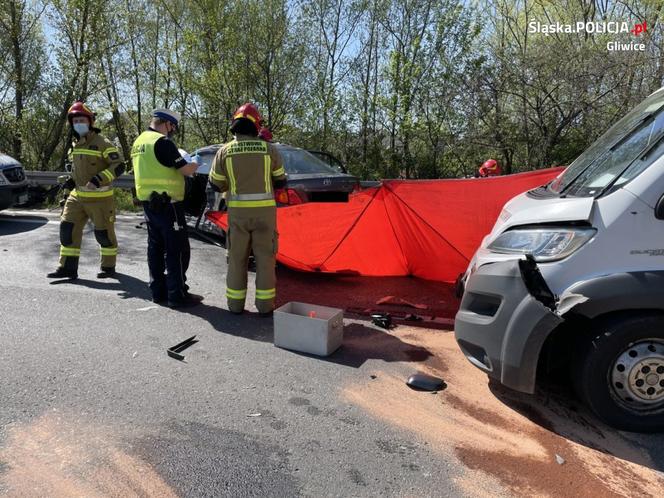 Wypadek na DK 88 w Gliwicach. Tak zginął prof. Miszczyk