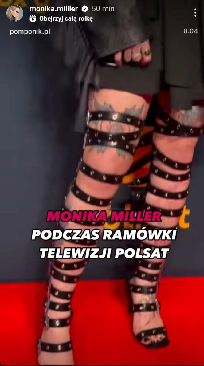 Monika Miller zaszalała ze stylizacją na ramówce Polsatu. Tylko spójrzcie na te buty! Hit czy kit?